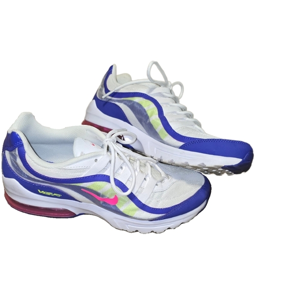 Nike Women's Air Max VG-R Running Shoes Size 8 White/ Pink/lndigo - Picture 1 of 12